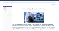 Desktop Screenshot of higginsdevelopment.com
