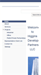Mobile Screenshot of higginsdevelopment.com